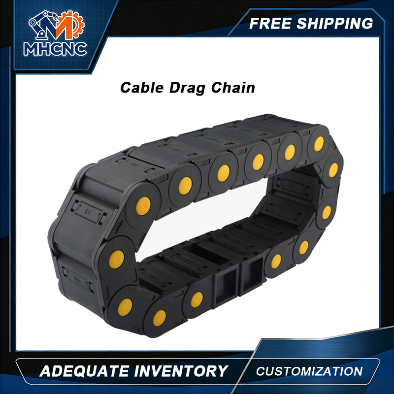 Drag Chain Cnc - MHCNC R55-R125 Corrente Porta-Cabos Fechada 20x25-20x103mm