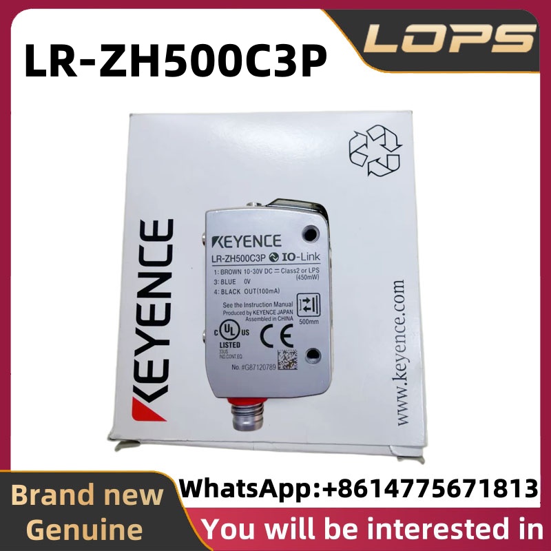 Industrial Laser Brands - Sensor a Laser KEYENCE LR-ZH500C3P Novo