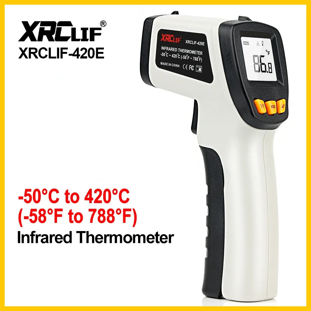 Industrial Laser Temperature - XRCLIF Termômetro infravermelho Pirômetro sem contato