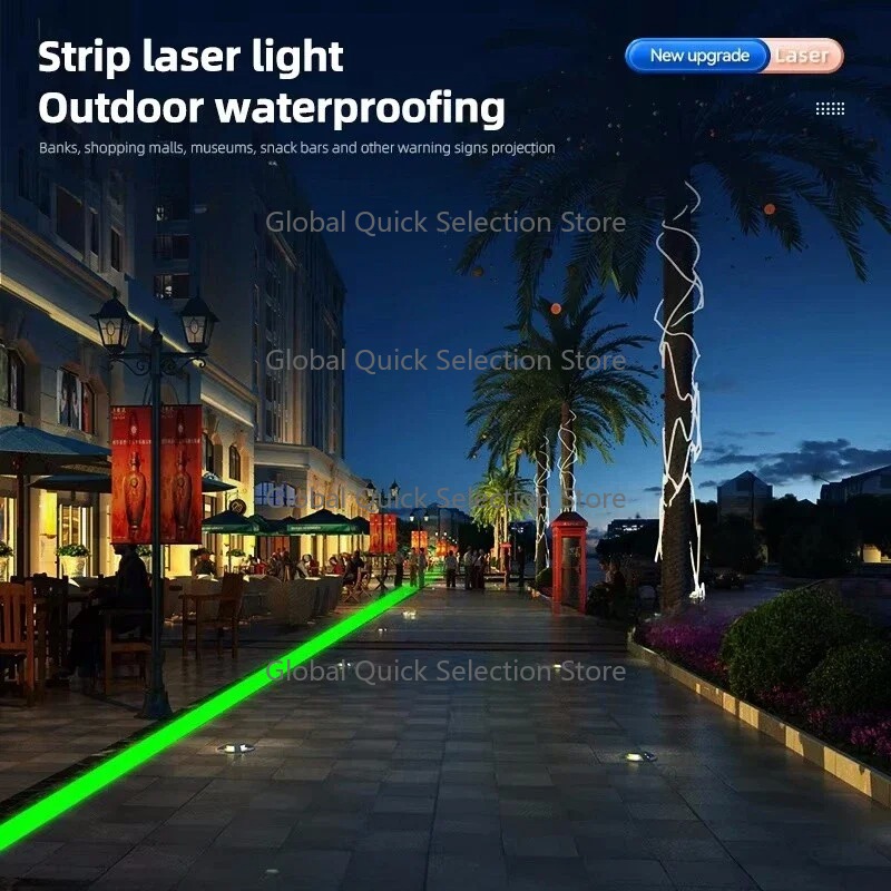 Industrial Laser Line Projector - Projetor de Linha de Segurança a