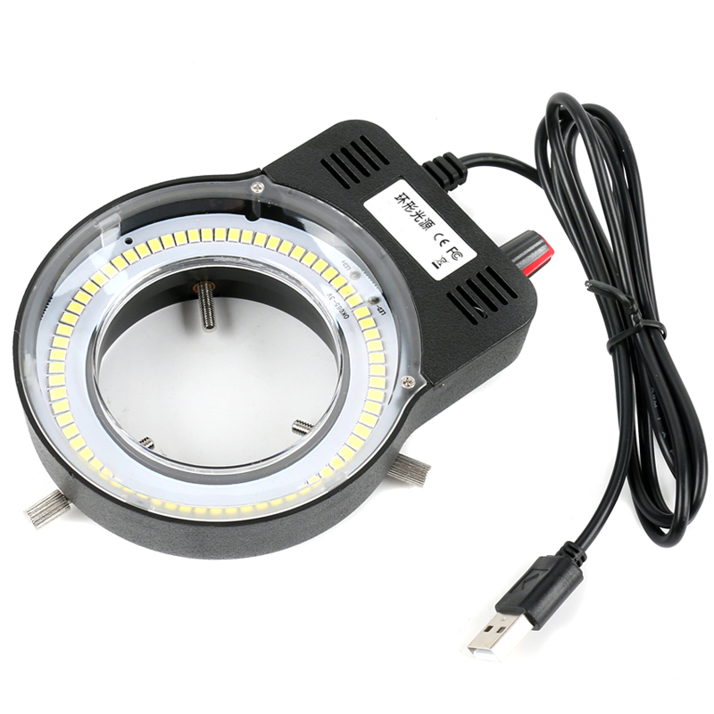 Industrial Visual - Anel de lâmpada led usb ajustável,
