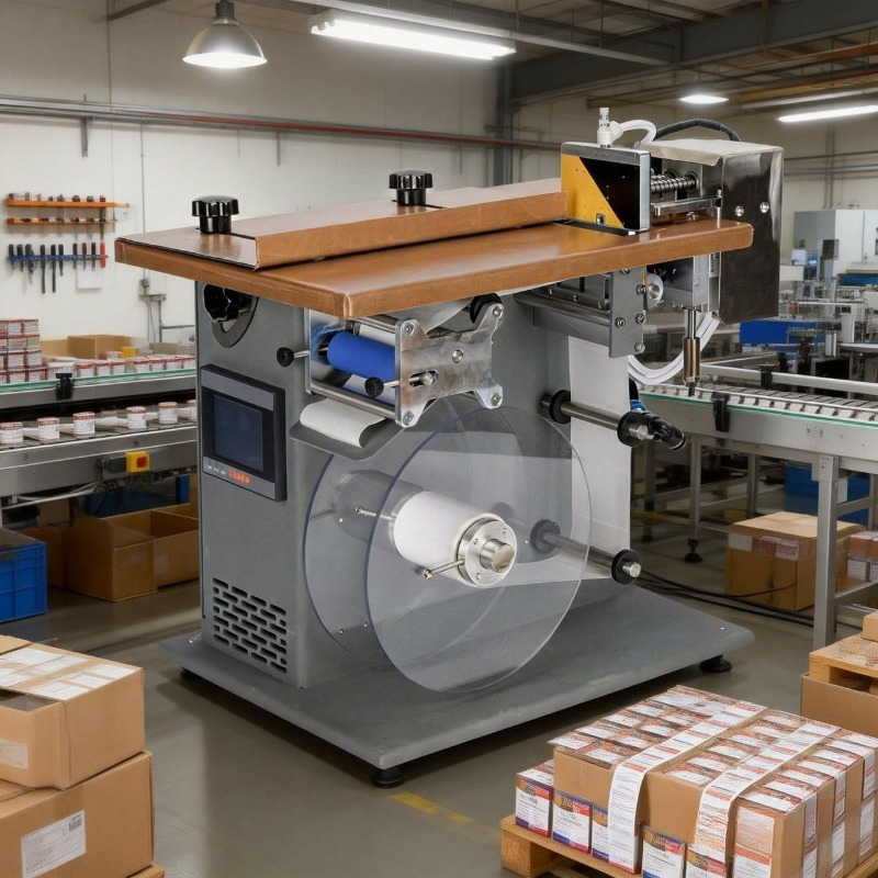 Industrial Print & Laser Inc - Máquina de Rotulagem de Garrafas, Equipamento