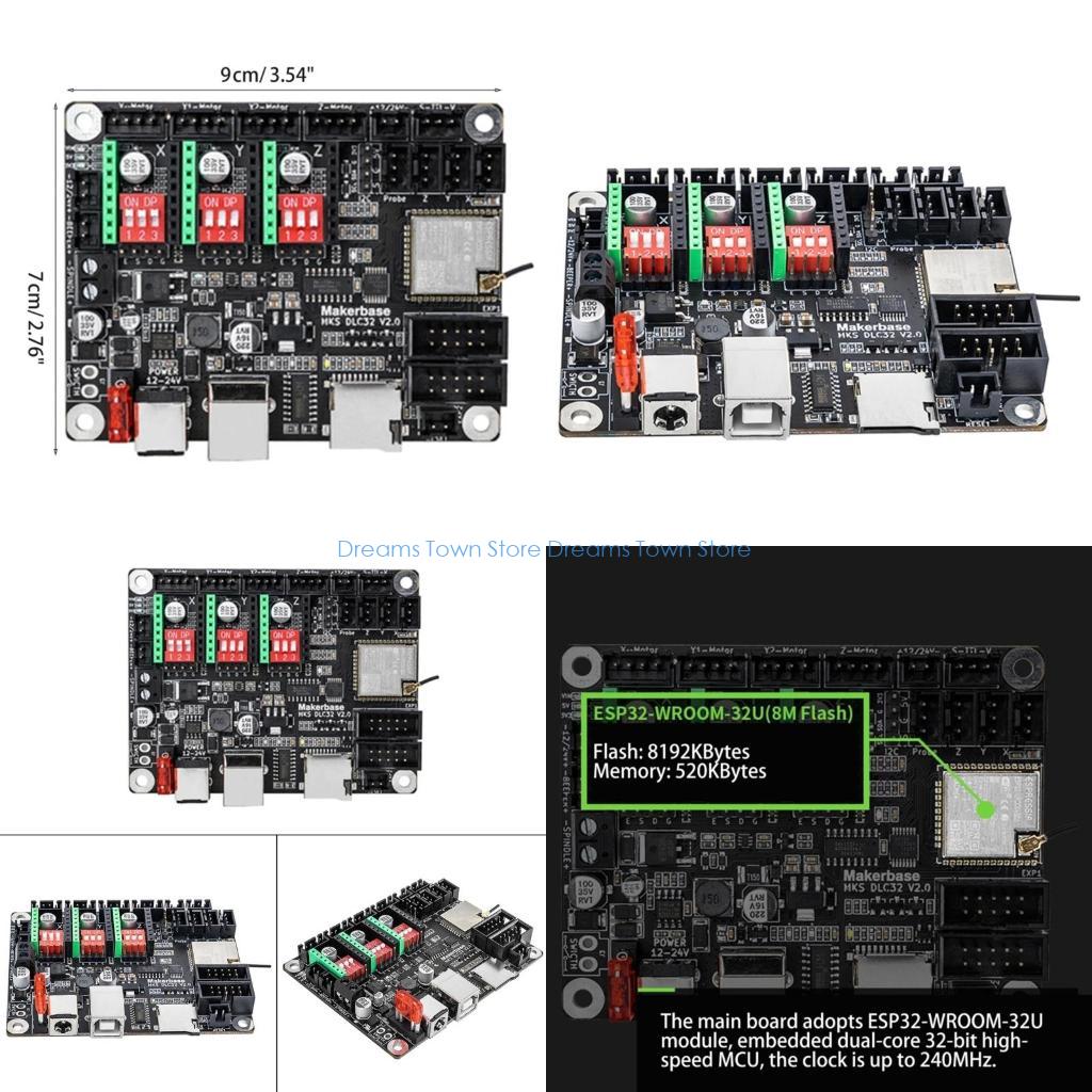 Laser Controller Board - Placa principal do gravador HX6A MKS