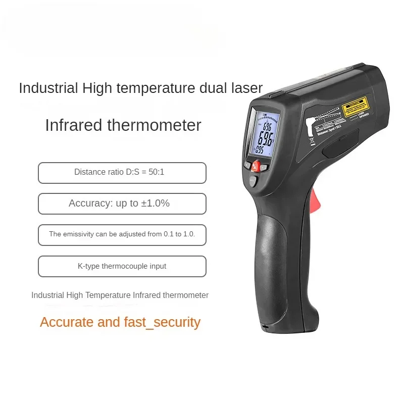 Industrial Laser Brands - Termômetro Infravermelho Profissional True RMS DT-8868H