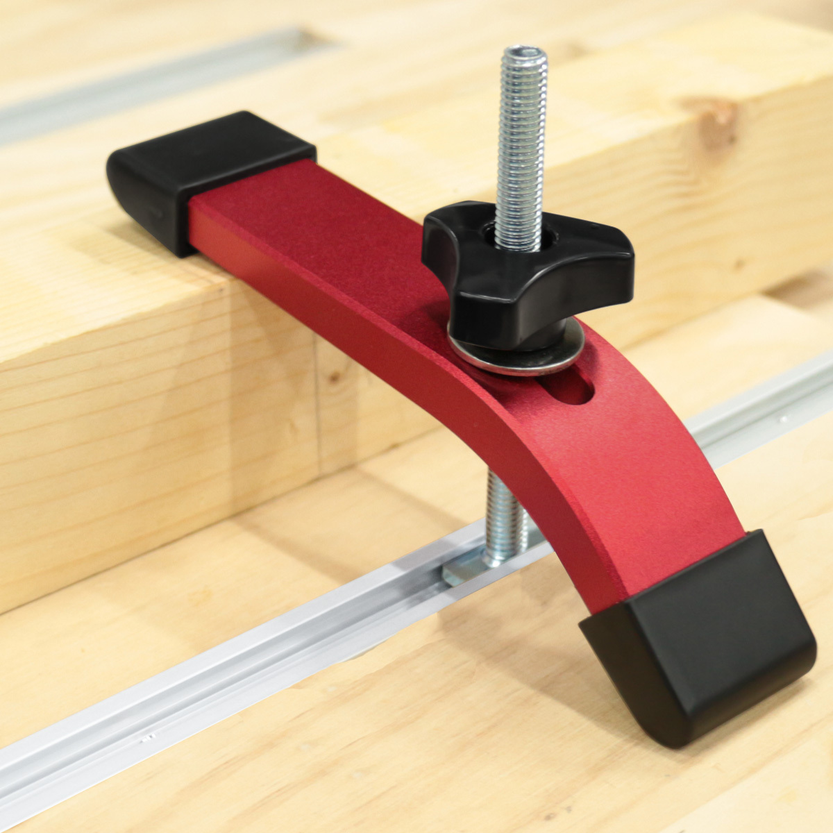 Aluminum T-Slot Profile - Braçadeiras de retenção de ação rápida,
