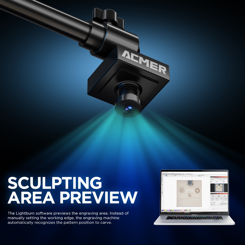 Câmera laser ACMER A500 Câmera - Industrial Laser Brands avaliação e preço