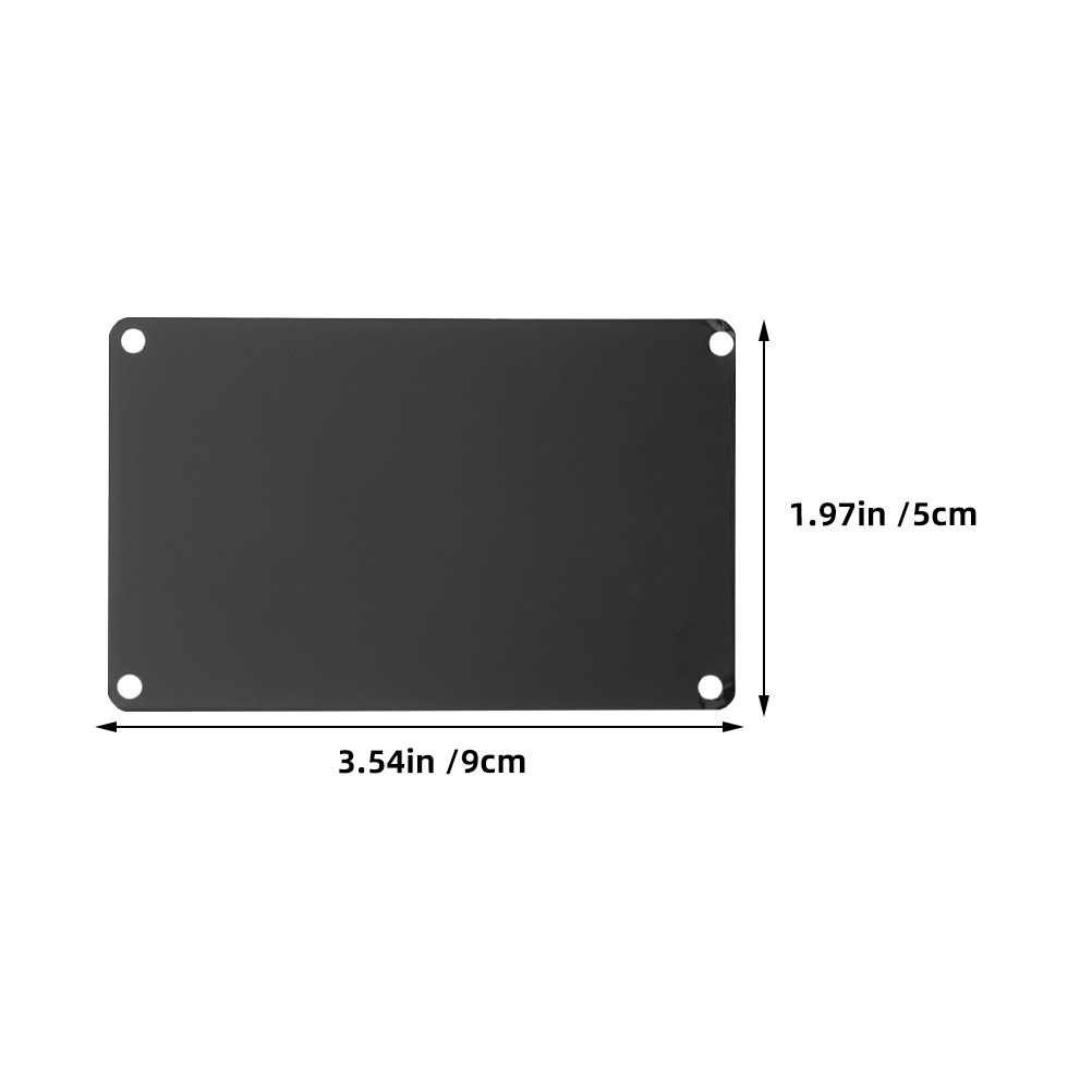 10 Peças de Placas de Alumínio - Industrial Print & Laser Inc avaliação e preço