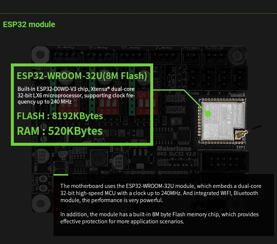 Makerbase mks dlc32 v2.1 32bit - Laser Controller Board avaliação e preço