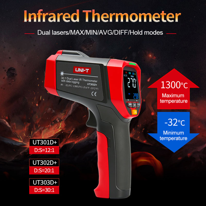 UNI-T-Digital sem contato term - Industrial Laser Temperature avaliação e preço