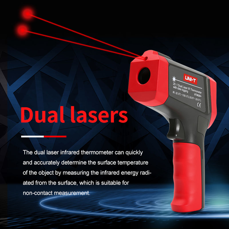 UNI-T-Digital sem contato term - Industrial Laser Temperature avaliação e preço