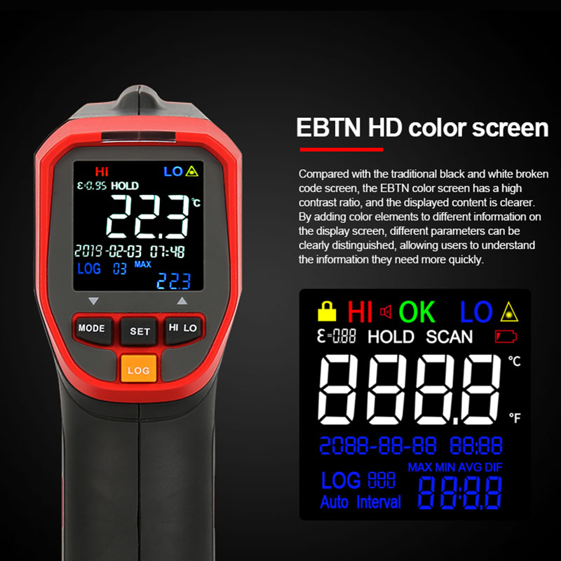 UNI-T-Digital sem contato term - Industrial Laser Temperature avaliação e preço