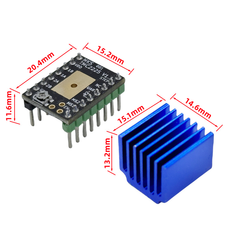 MKS TMC2225 2225 Driver de mot - Stepper Driver Cnc avaliação e preço