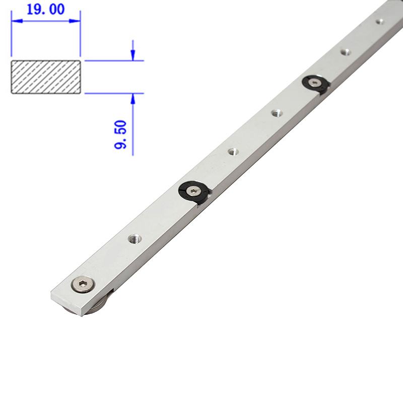 1pc 19/30/45/75 tipo t-trilhas - Aluminum T-Slot Profile avaliação e preço