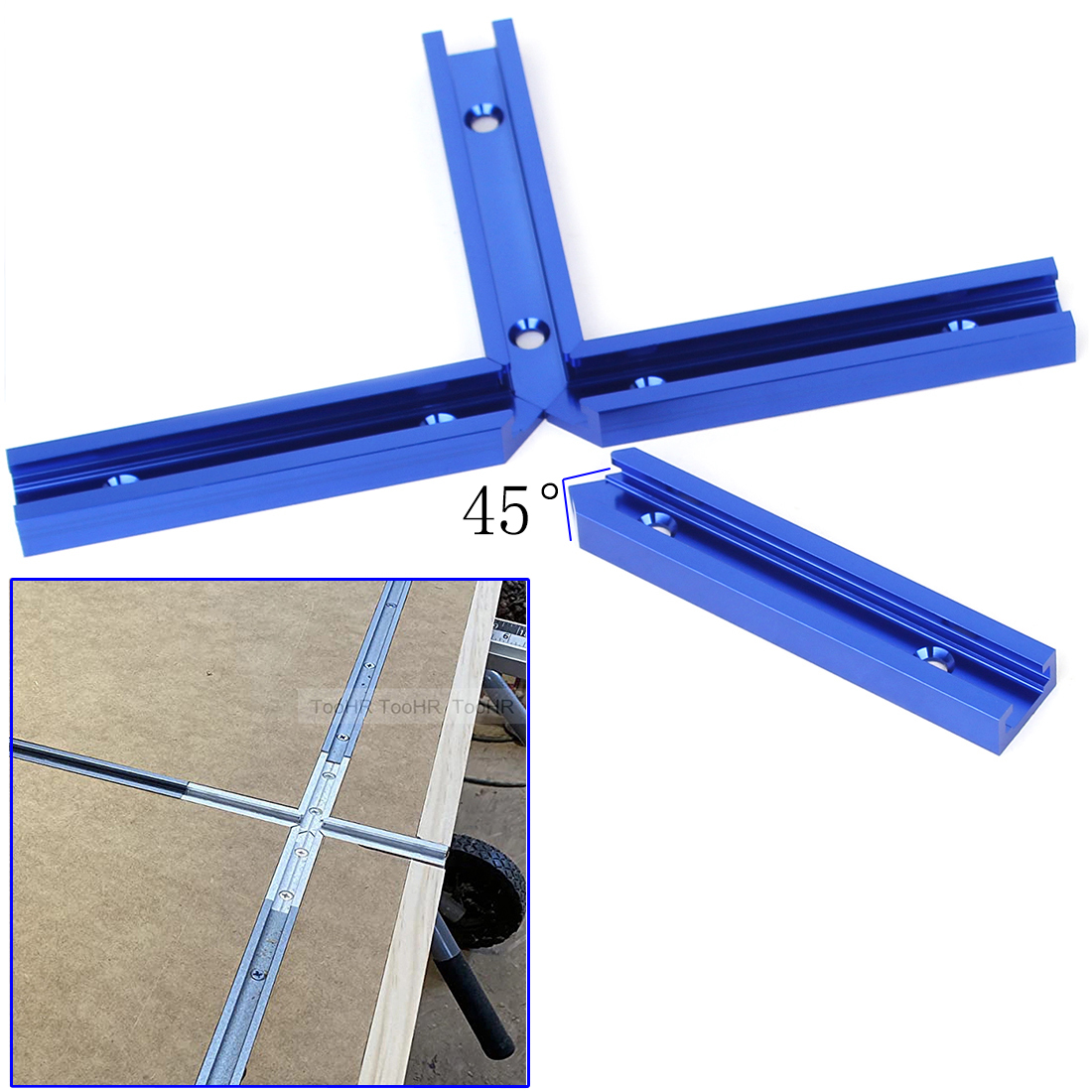 19mm t-track slot mitra pista  - Aluminum T-Slot Profile avaliação e preço