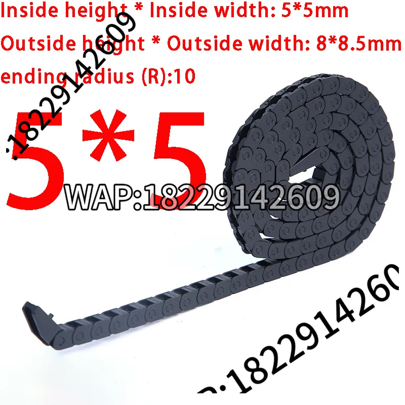Corrente de Cabos de Nylon 1M  - Drag Chain Cnc avaliação e preço