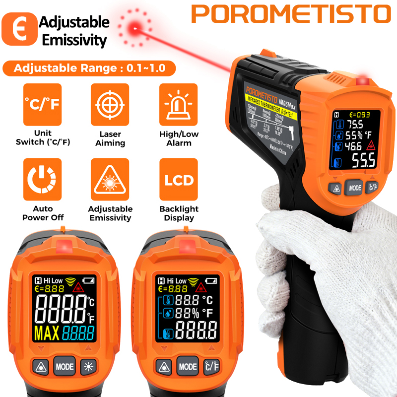 Termômetro Infravermelho -50~3 - Industrial Laser Temperature avaliação e preço